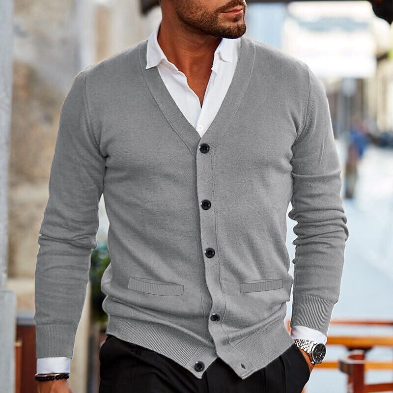 Comfortable Men's Casual Cardigan