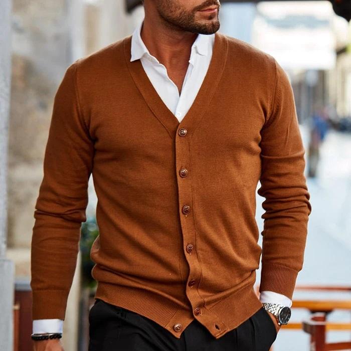 Comfortable Men's Casual Cardigan