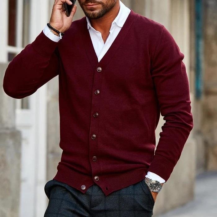 Comfortable Men's Casual Cardigan