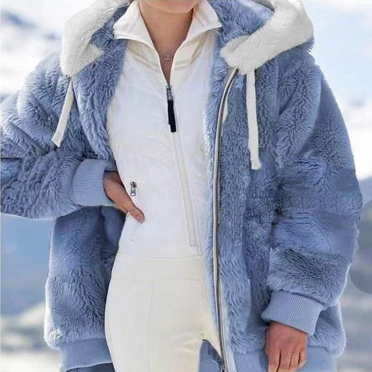 Women's Cozy Hooded Jacket