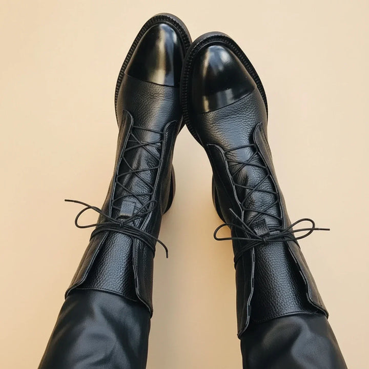Women's Classic Lace-Up Boots | Elegant Design
