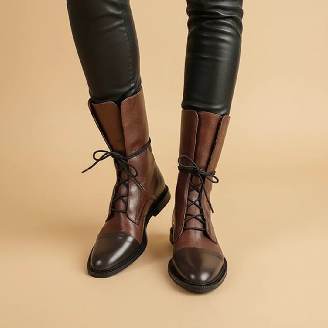 Women's Classic Lace-Up Boots | Elegant Design