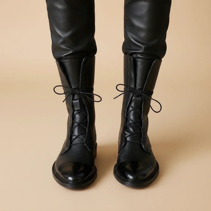 Women's Classic Lace-Up Boots | Elegant Design