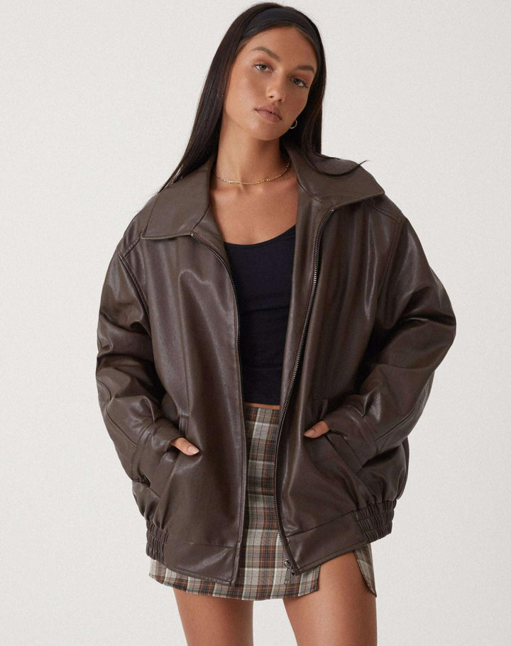 Women's Contemporary Trendy Oversized Jacket